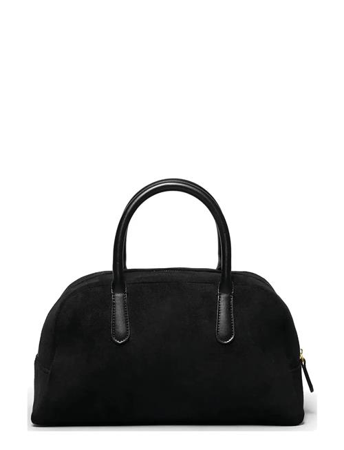Fake Suede Bowling Bag Ceannis Black