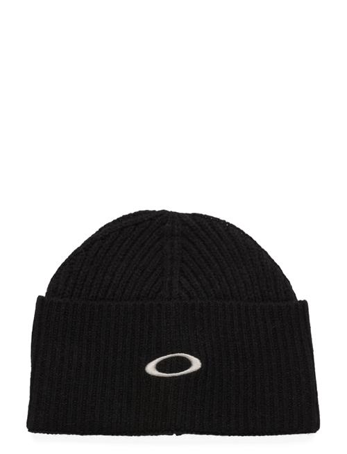 Ellipse Ribbed Beanie OAKLEY Black
