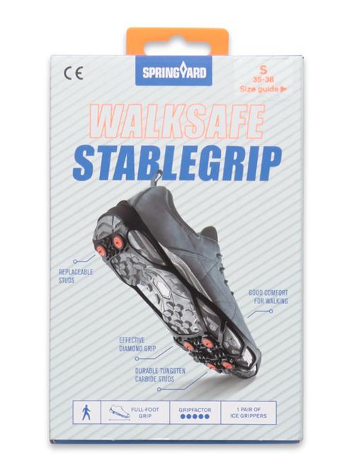 Stablegrip Walksafe Springyard Black