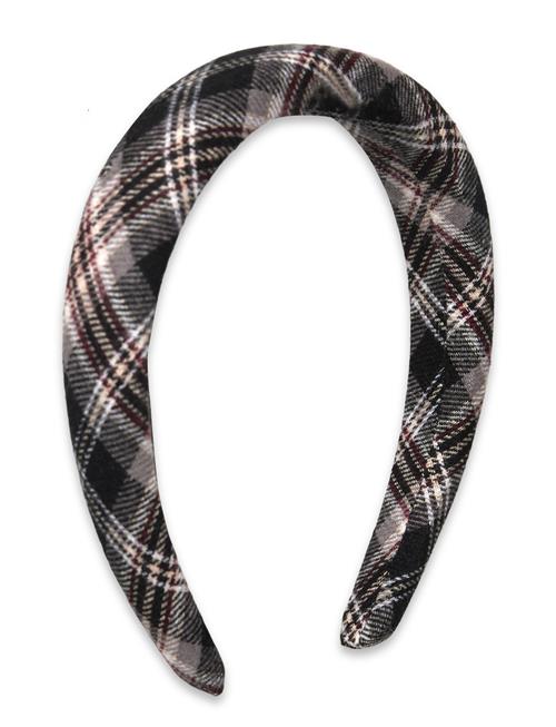 Tartan Head Black Pipol's Bazaar Patterned