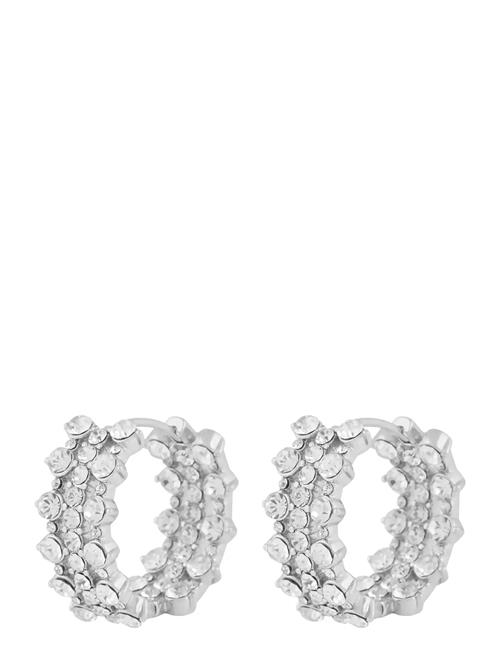 Sprinkles Tripple Crystal Ring Ear SNÖ Of Sweden Silver