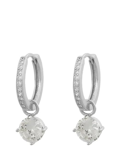 Rola Round Ring Ear SNÖ Of Sweden Silver