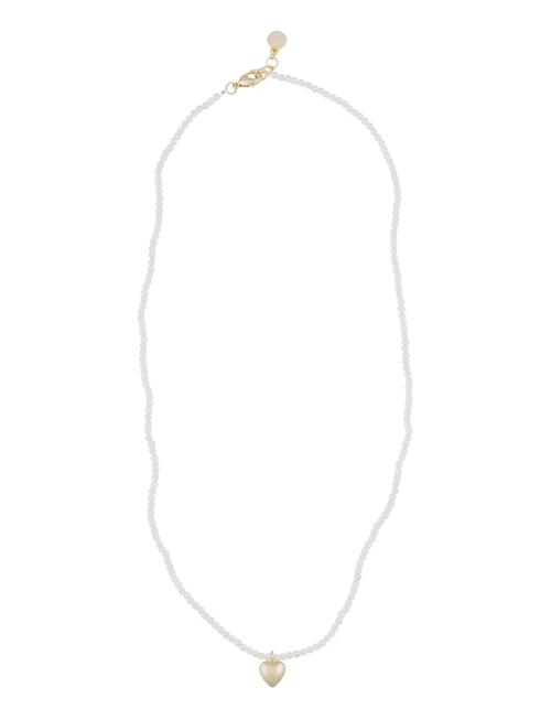 Lovely Pendant Pearl Neck 42 SNÖ Of Sweden White