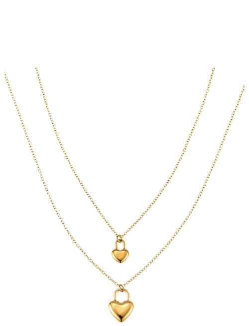 Heart Locker Necklace By Jolima Gold
