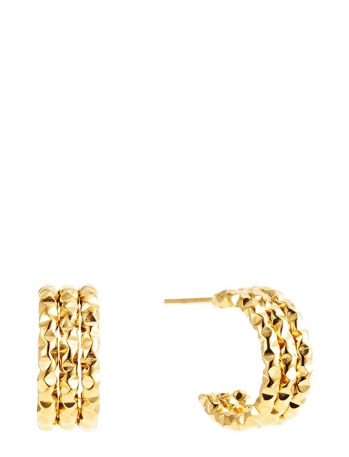 Como Tripple Hoop By Jolima Gold