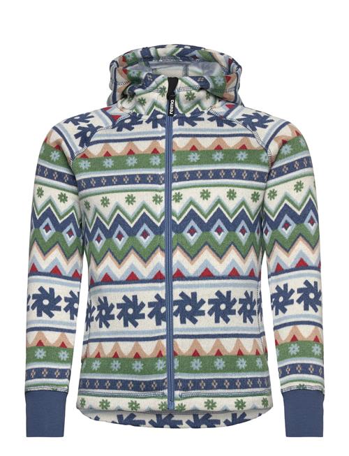 Fleece Hoodie, Northern Reima Blue