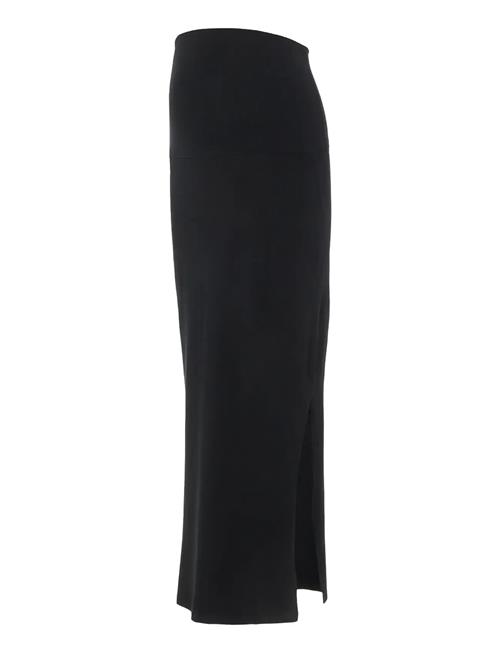 Mlemma Tube Maxi Skirt A. E. Noos Mamalicious Black