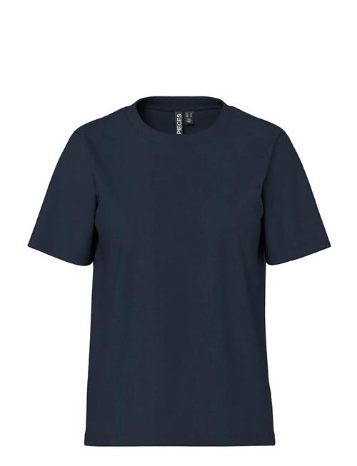 Pcria Ss Solid Tee Jrs Noos Bc Pieces Navy