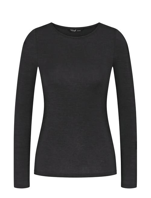 Se Beauty Layers Lsl Top Wool Triumph Black ved Booztlet