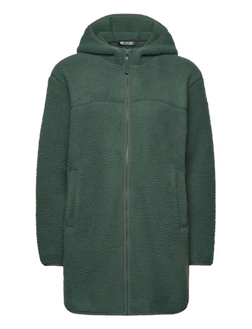W Maud Pile Jacket Helly Hansen Green
