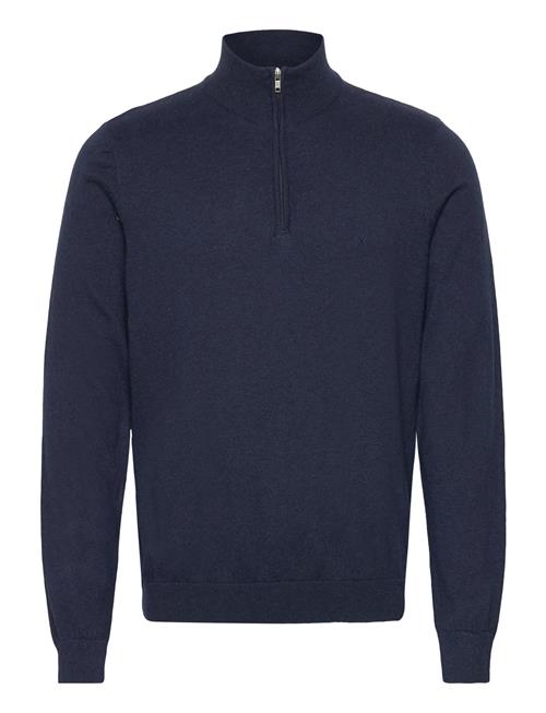 Claude Half-Zip Knit Clean Cut Copenhagen Navy