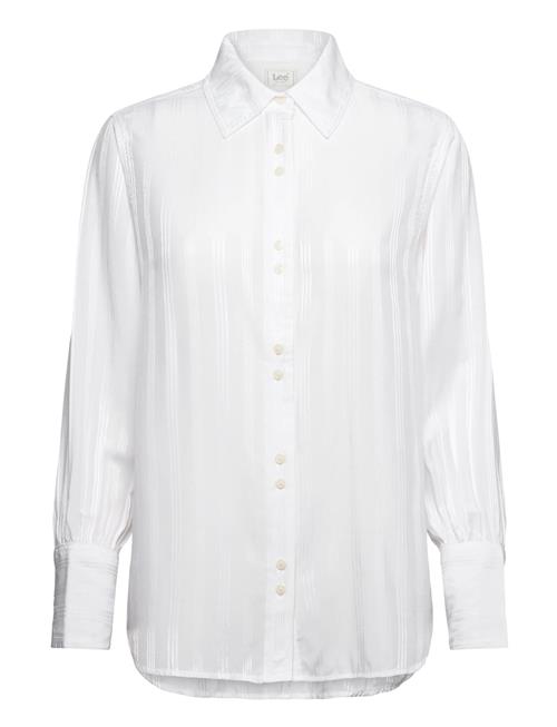 Se Balloon Sleeve Shirt Lee Jeans White ved Booztlet