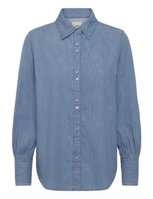 Balloon Sleeve Shirt Lee Jeans Blue