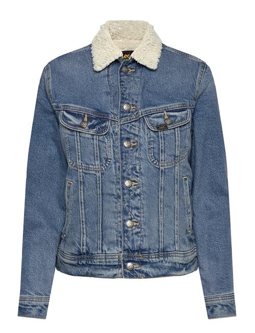 Sherpa Rider Jkt Lee Jeans Blue