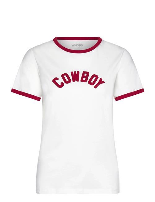 Ringer Tee Wrangler White