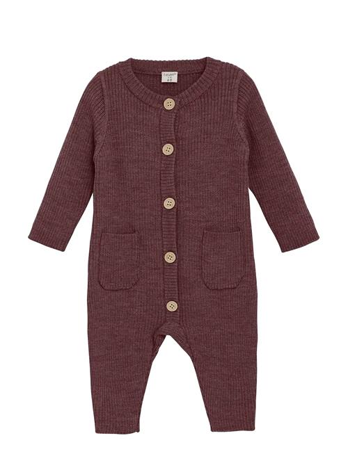 Jumpsuit - Knitted CeLaVi Burgundy