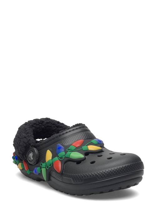 Classiclinedholidaylightsclog Crocs Black