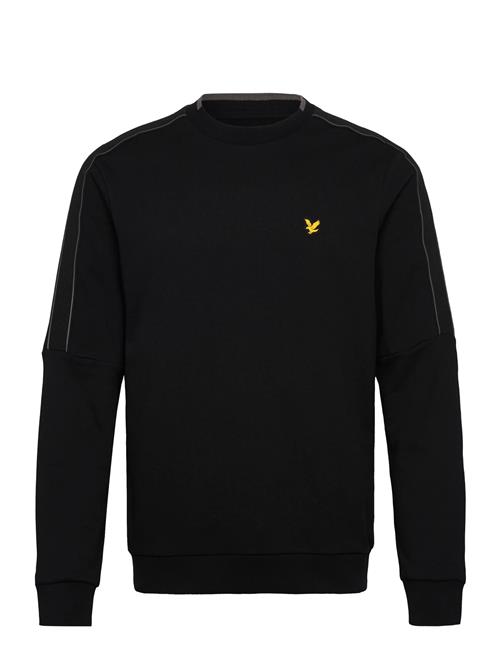 Tape Crew Neck Lyle & Scott Sport Black