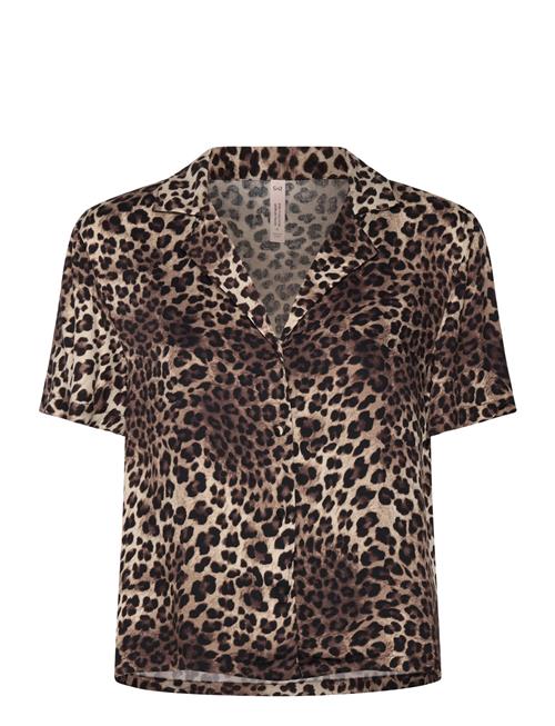 Se Satin Jacket Hunkemöller Brown ved Booztlet