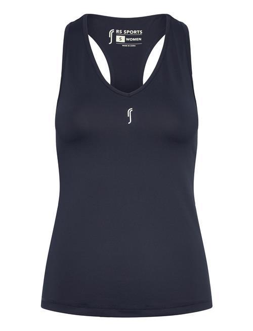Women's Court V-Neck Top RS Sports Navy