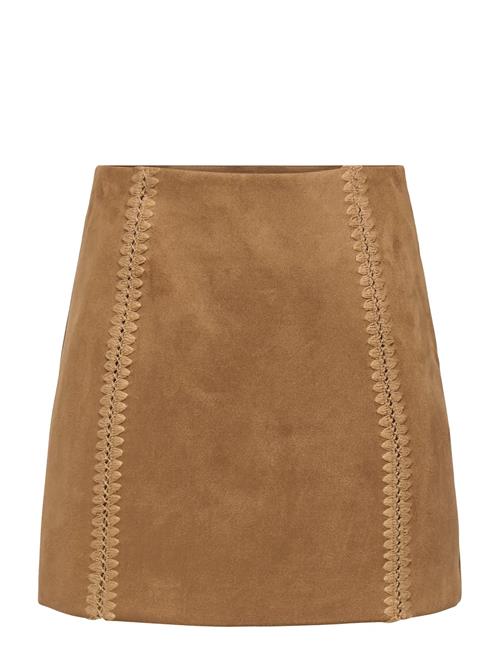 Onljoline Faux Suede Skirt Otw ONLY Beige
