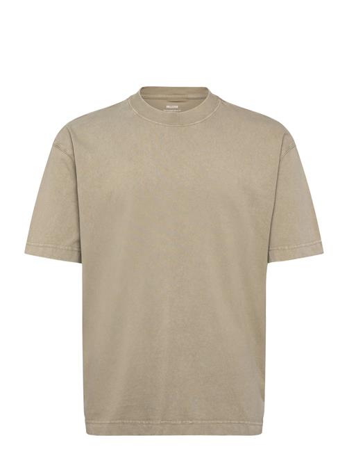 Heavy Weight Boxy T Shirt Hollister Beige