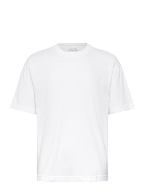 Heavy Weight Boxy T Shirt Hollister White