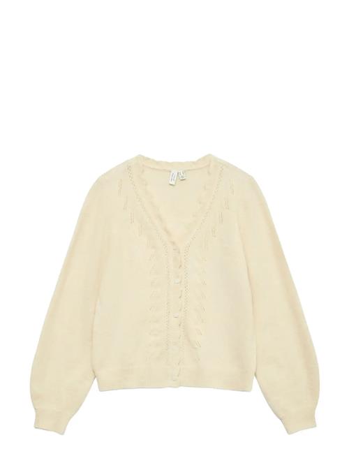 Vmlya Ls V-Neck Cardigan Btq Vero Moda Cream