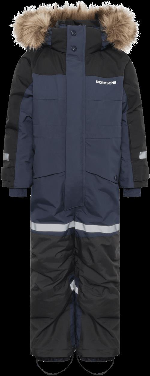 Didriksons Bjärven Kids 4 Vinter-overtræksdragt Navy  Navy-90 cm  Marineblå  90 cm  unisex