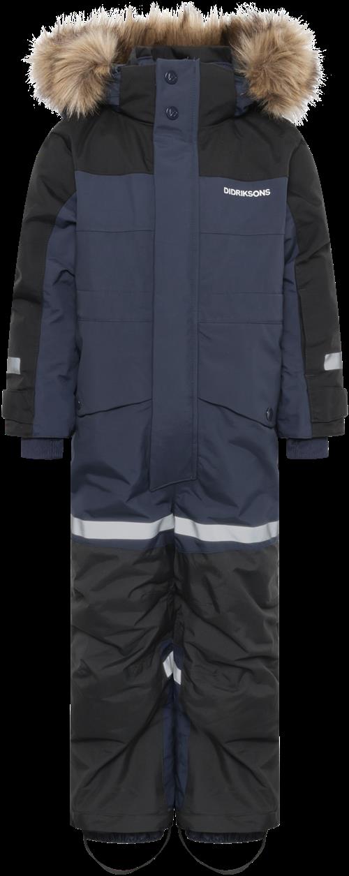 Didriksons Bjärven Kids 4 Overordnet Vinter Navy  Navy-120 cm  Marineblå  120 cm  unisex