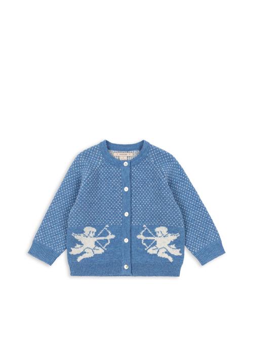 Konges Sløjd Belou Strikket Cardigan Angel  Angel 18 months  Blå  18 måneder  kvinde