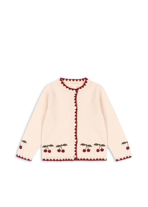 Konges Sløjd Collette Cardigan Off White  Off White 5-6 Y  Creme  5-6 år  kvinde
