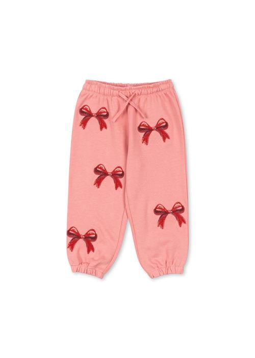 Konges Sløjd Lou Sweatpants Med Sløjfe Strawberry Ice  Strawberry Ice 2 Y      kvinde