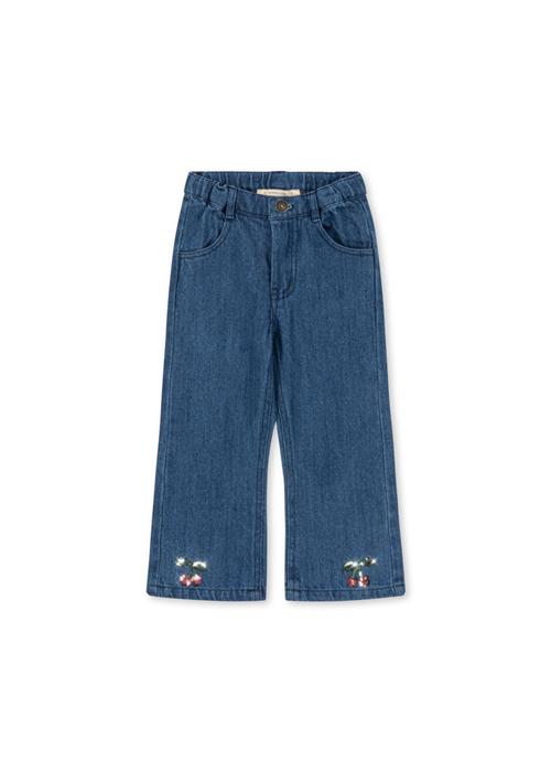 Se Konges Sløjd Elba Flare Jeans Denim Blue  Denim Blue 3 Y    3 år  kvinde ved Babyshop