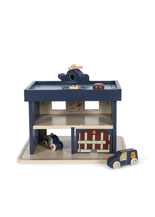 Konges Sløjd Politistation I Træ Blue Multi  Blue Multi One Size  Blå  One Size  mand