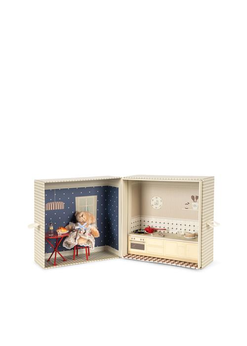 Konges Sløjd Mit Lille Køkken Green Check  Green Check One Size  Beige  One Size  kvinde