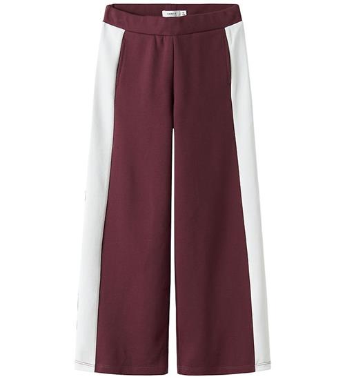 Name It Bukser - NkfRivea - Wide - Burgundy
