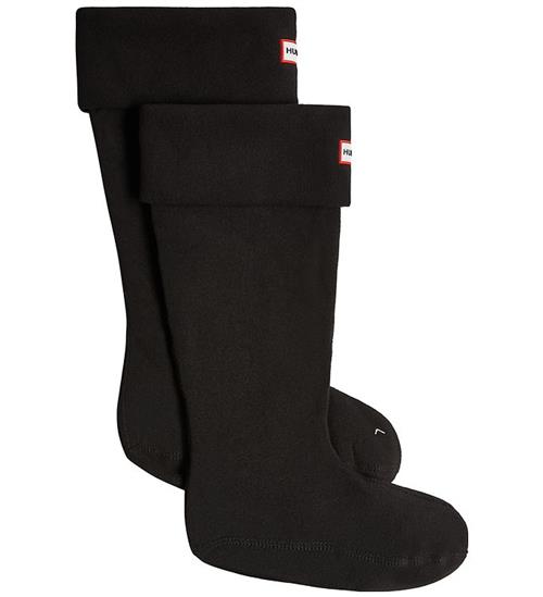 Hunter Fleece Tall Boot Sock - Black