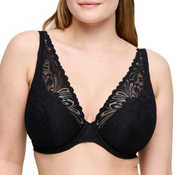 PrimaDonna Bh Rupi Half Padded Plunge Bra Sort D 80 Dame