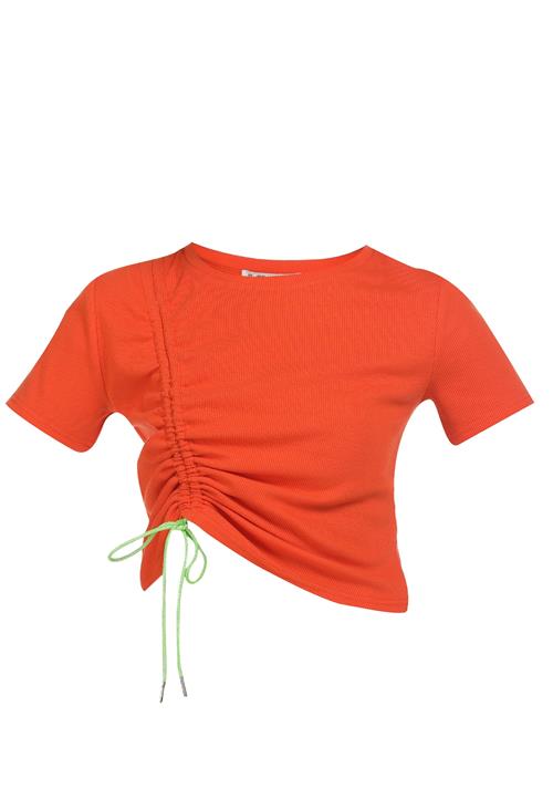 myMo ATHLSR Funktionsbluse  kiwi / orangerød