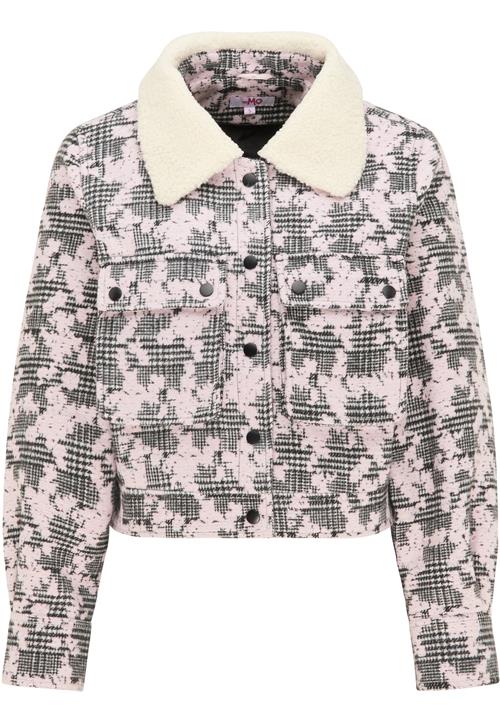 MYMO Overgangsjakke  grå / lyserød / uldhvid