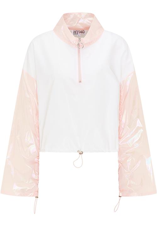 myMo ATHLSR Sportsjakke  lys pink / hvid