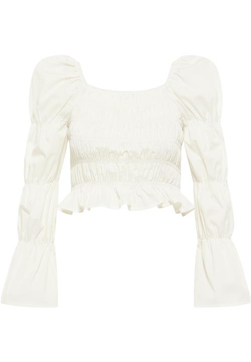 faina Bluse  uldhvid