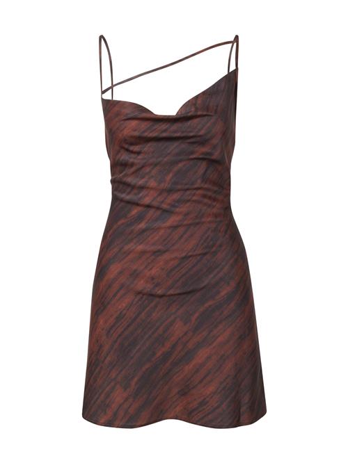 Motel Kjole 'Iza'  rustbrun / sort