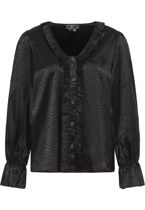 faina Bluse  sort