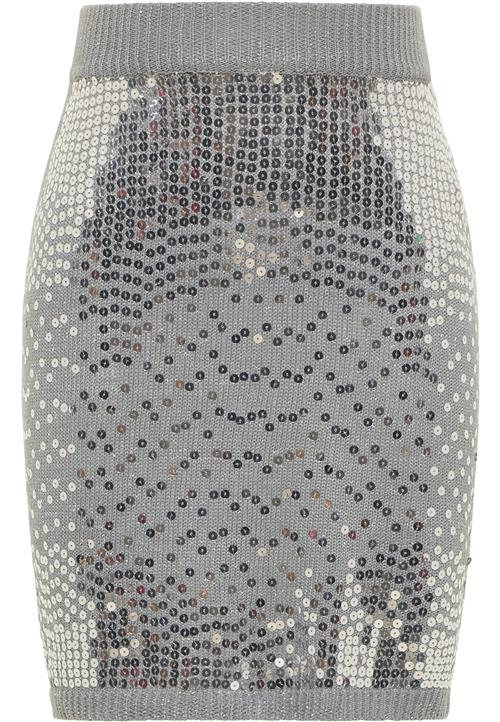 myMo at night Nederdel  sølvgrå / grå-meleret