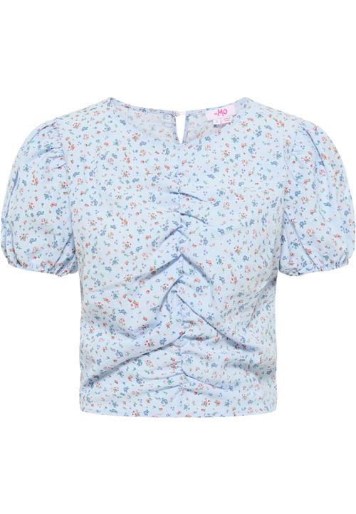 MYMO Bluse  røgblå / lyseblå / jade / pitaya / gammelrosa