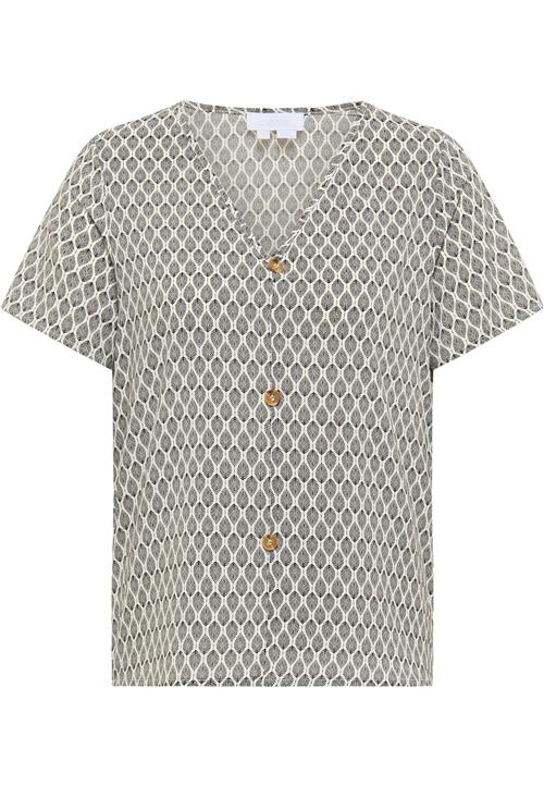 Se usha WHITE LABEL Bluse  sort / hvid ved About You