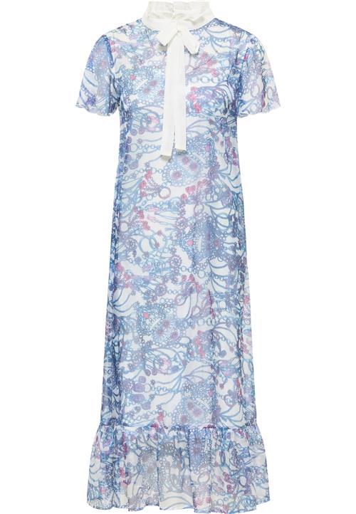 faina Blusekjole  blå / mørkeblå / pitaya / hvid