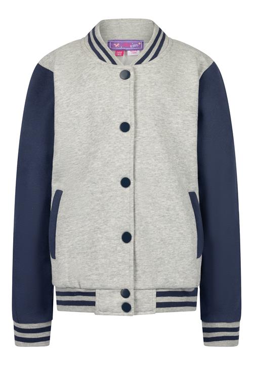 myMo KIDS Sweatjakke  marin / grå-meleret / blandingsfarvet